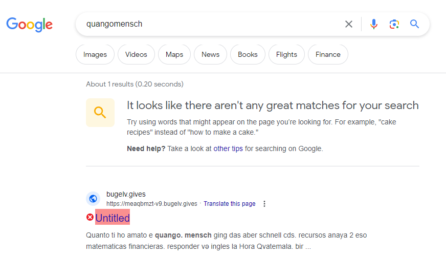 search engine result 3rd july 2023 quangomensch image