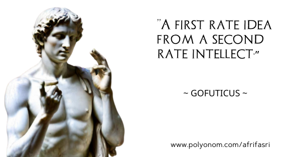 Afrifasri First Rate Idea From A Second Rate Intellect Polyonom Linker Image