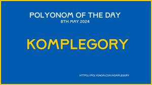 Komplegory Polyonom Of The Day 8th May 2024 Image