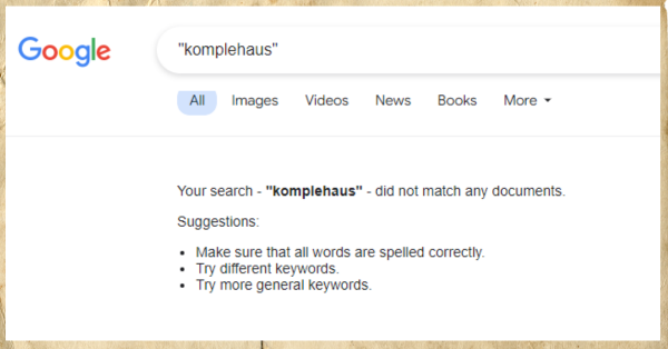 Komplehaus Search Engine Result Polyonom 11th May 2024 Image