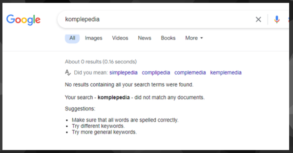 Komplepedia Search Engine Result 3rd May 2024 Image
