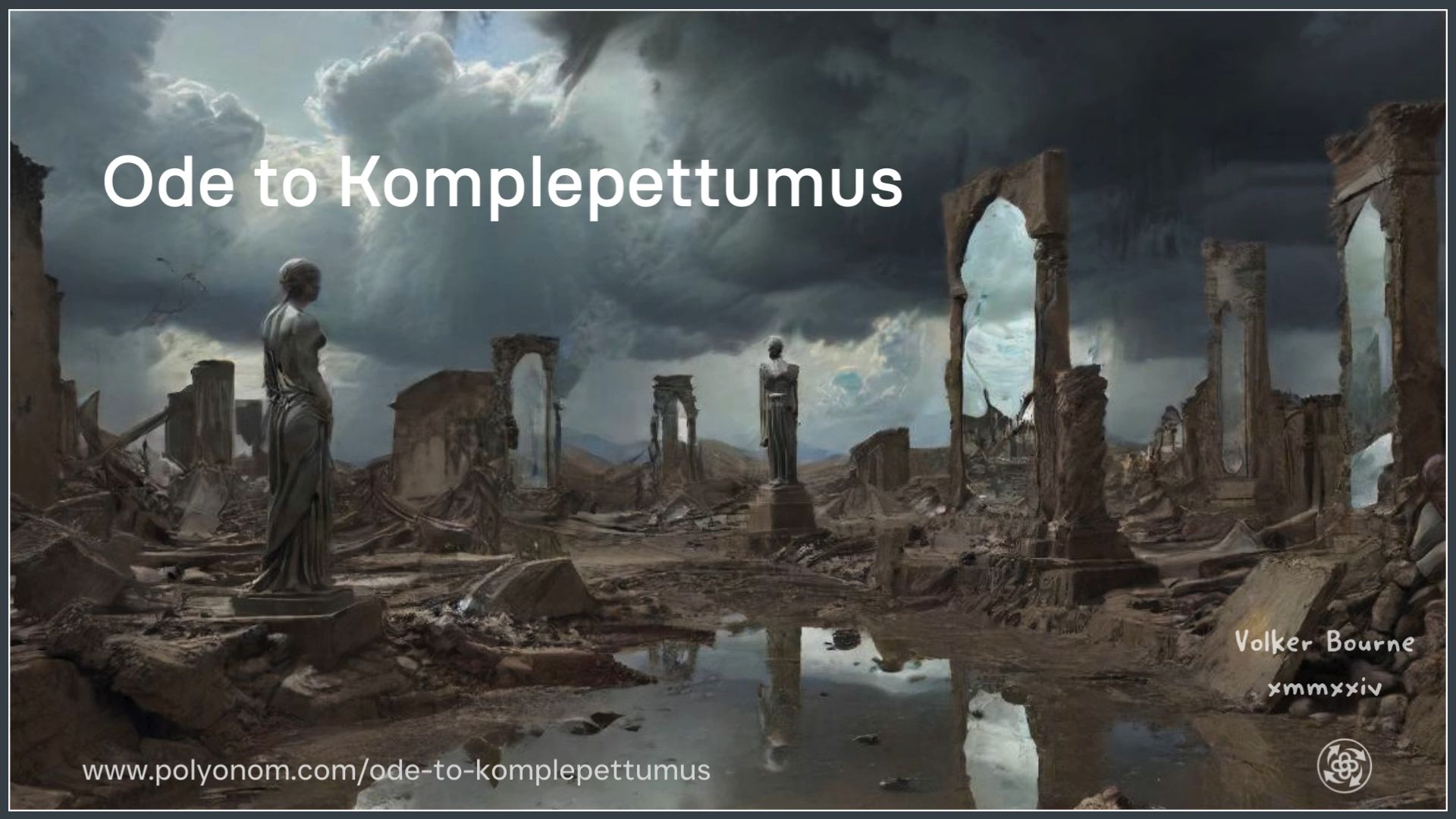 Ode To Komplepettumus Volker Bourne Thumbnail Image Image