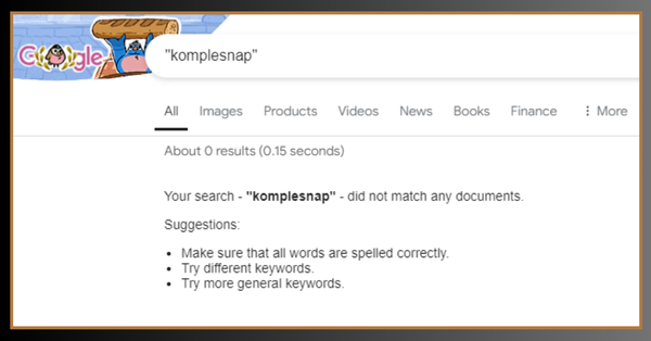 Komplesnap Web Search Result 5th September 2024 Polyonom Page Image
