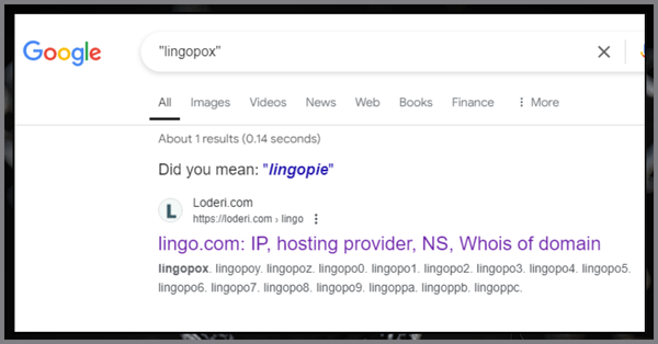 Lingopox Search Result 15th October 2024polyonom Image