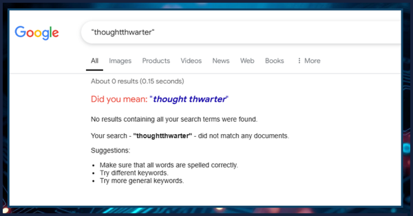 Thoughtthwarter Seaarch Engine Result 3rd January 2025 Image