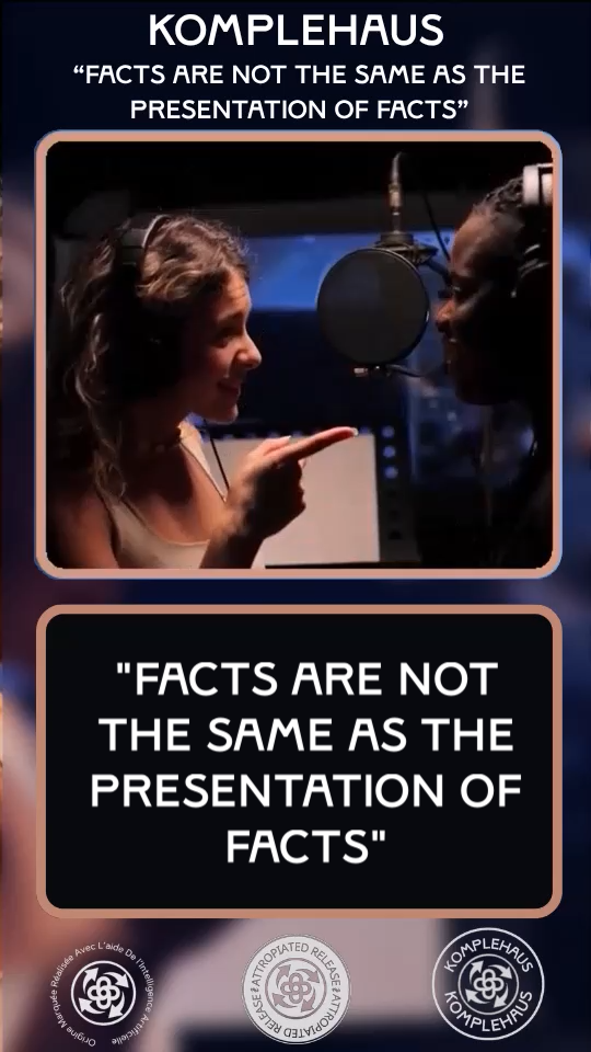 facts are not the same as the presentation of facts komplehaus thumbnail image